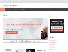 Tablet Screenshot of duncanflynn.com